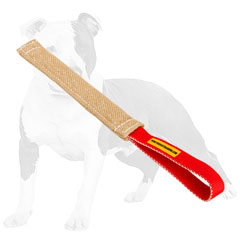 Reliable   bite tug for puppy training with handle