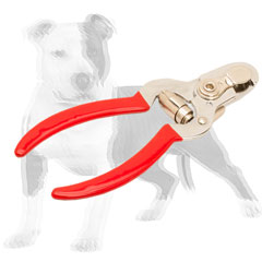 Reliable dog trimmer with vinyl handles