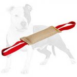 Jute Tug for Dog Bite Training with 2 Heavy Duty Handles