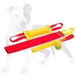 French Linen set of Tugs for Puppy Training