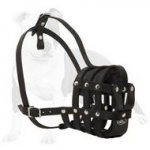 Topnotch Leather Muzzle for Training Your Dog - No Restrictions for Breathing