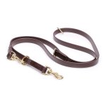 Multipurpose Brown Biothane dog Leash for over 7 Different Activities