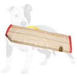 Dog bite sleeve cover made of jute with handle