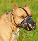 Best Art Leather dog muzzle for Dog Trainings/ Dog Training -Dog Supplies