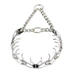 Dog pinch collar Chrome Plated - 50004 02 1/8 inch (3.25 mm)