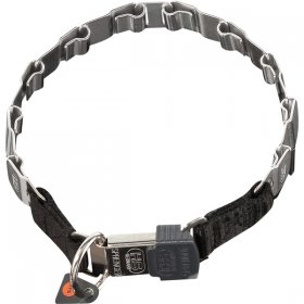 Premium Class Stainless Steel Neck Tech Dog Prong Collar 24 inch (60 cm)