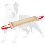 Dog bite tug made of strong Jute for dog training