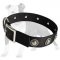 Gorgeous and Functional Nylon Dog Collar with Decorative Stones