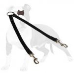 Coupler Nylon Leash for Walking Two Dogs