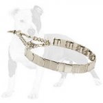 Neck Tech Stainless Steel Pinch Prong Dog Collar of Advanced Comfort 19 inch (48 cm)