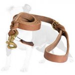 Upgraded Ultimate Professional Leather Dog Leash