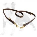 All-round Leather Dog Leash Usable in 7 Modes