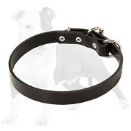 Simple and Absolutely Amazing Leather Dog Collar - Train Your Dog with Pleasure