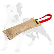Dog-friendly Jute Bite Tug with Handle