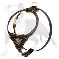 Fantastic Leather Dog Harness for Healthy Puppy Development