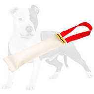 Fire Hose Dog Bite Tug With Handle - Handmade Dog Supplies