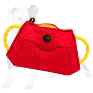 Puppy and Young Dog Bite Builder made of French Linen