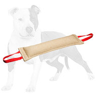 Dog bite tug made of strong Jute for dog training