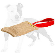Jute Puppy Bite Tug with One Handle