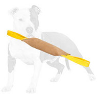 Ultra Leather Dog Tug Toy with 2 Handles for Training Dogs