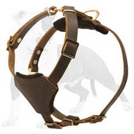 Light Weight Small Leather Harness for Puppy
