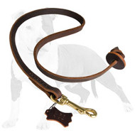 Professional Leather Pull Tab with Between Fingers Handle for Easier Training