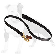 Police tracking dog leash made of nylon with ring on the handle-Dog Supplies