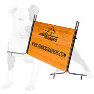 Schutzhund wooden jump