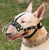 English Bull Wire Basket dog muzzle- best dog muzzle-Dog Supplies