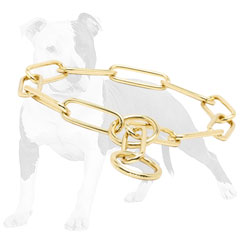 Brass fur saver for the dog