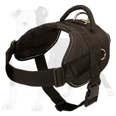 Professional pulling dog harness