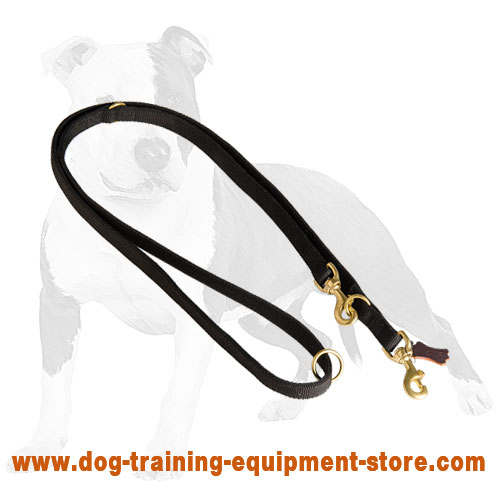 Strong Nylon Police Lead 3/4 inch x7FT(2cm on 2m)-Tracking Lead-Dog Supplies