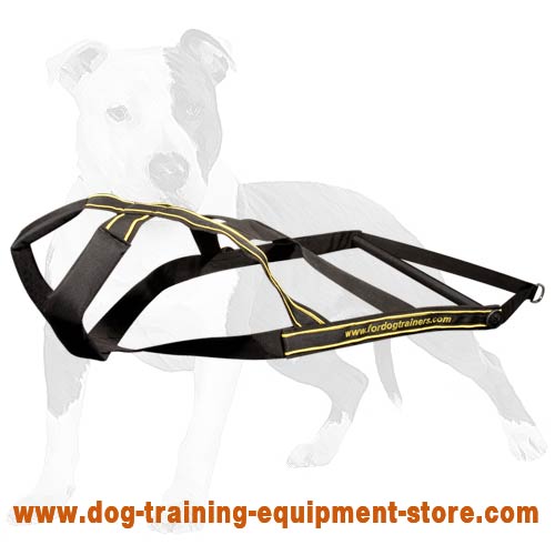 Dog Weight Pulling Harness for Professional Training of Working Dog