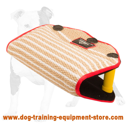 Reliable Puppy and Young Dog Bite Builder made of Jute