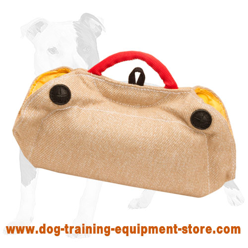 Puppy and Young Dog Bite Builder made of Jute