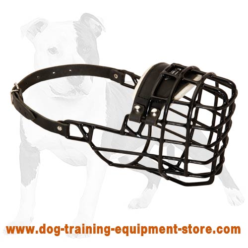 Free Breathing Daily Wire Cage Muzzle for Training and Walks