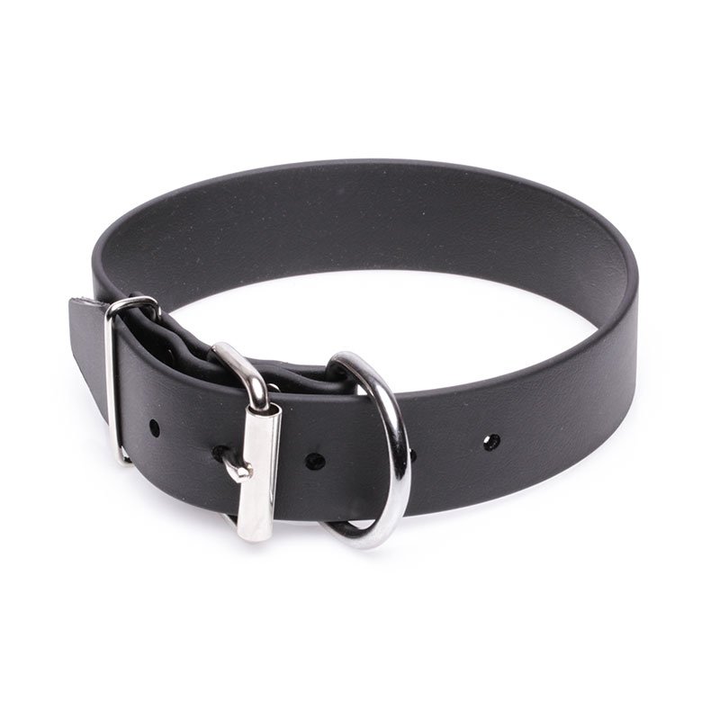 Extra Wide Black Biothane dog Collar