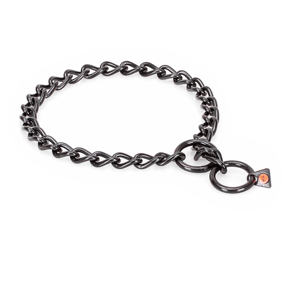 Behavior training Dog choke collar manufactured from reliable stainless steel