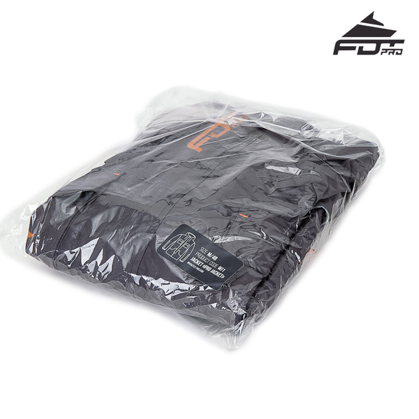 FDT Pro Dog Trainer Jacket with Best quality Velcro Patches