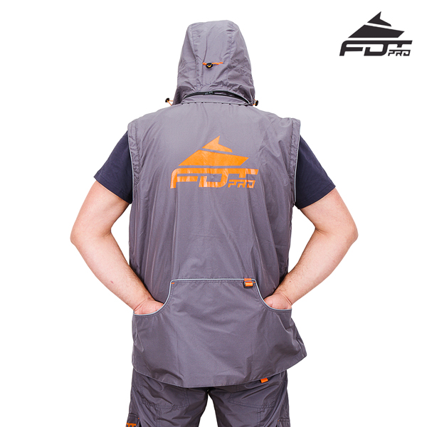 Strong Dog Trainer Suit of Grey Color from FDT Pro