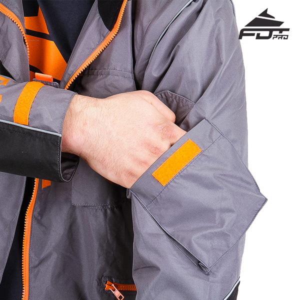 Reliable Sleeve Pocket on FDT Pro Design Dog Trainer Jacket