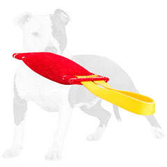 Easy to handle bite tug for dog training