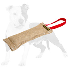 Durable jute training bite tug