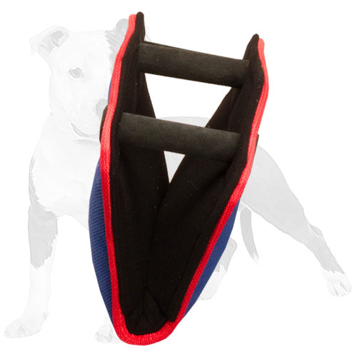 Reliable French Linen bite builder for dog training