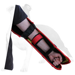 Protective bite dog jute sleeve for puppy training