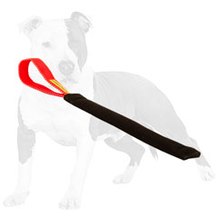 Easy to handle bite tug for puppy training
