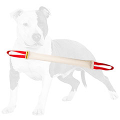 Easy to hold bite tug for dog training